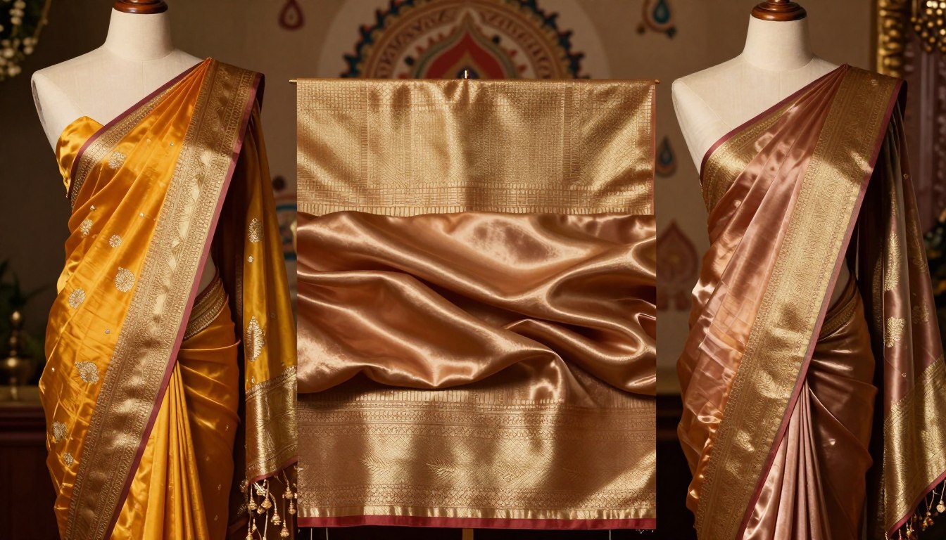 Katan silk vs Satin silk saree