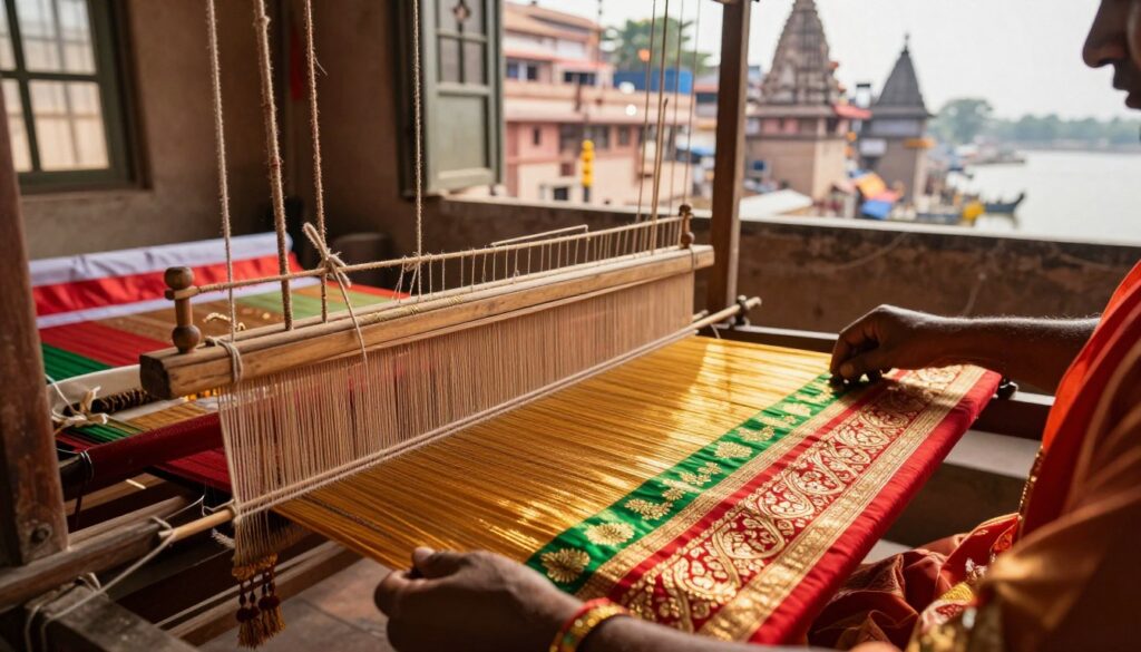 handloom weaving and Varanasi heritage handloom weaving and Varanasi heritage